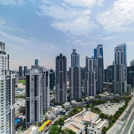 Unique 2Br With Infinity Pool View On Burj Khalifa Apartment Dubai Exterior photo